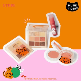 Etude X Muzik Tiger Dewy Blusher Tiger Energy / Jelly Dewy Tint Tiger Energy / Play Color Eyes Tiger Energy