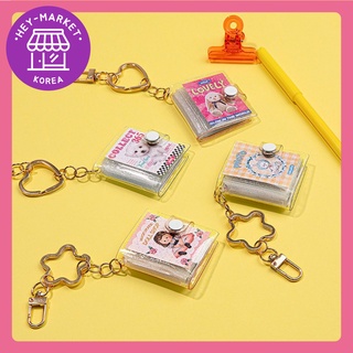 [DAISO Korea] อัลบั้มพวงกุญแจ ขนาดเล็ก รุ่นที่ 2 (รูปหัวใจ / รูปดาว) / พวงกุญแจ / Kpopmerch / Collectbook / อัลบั้มโฟโต้การ์ด / อัลบั้มรูปภาพ ID / พวงกุญแจ / สมุดสะสม / polkku