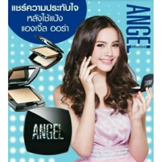 Mistine แป้งพัฟ มิสทีน Angel Aura BB Powder SPF 25 PA++ แองเจิ้ล ออร่า บีบี 10กรัม