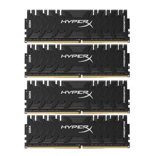32GB (8GBx4) DDR4/3200 RAM PC (แรมพีซี) KINGSTON HyperX PREDATOR (HX432C16PB3K4/32)