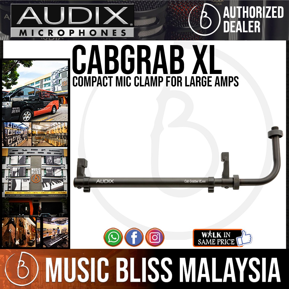 Audix CabGaber XL Compact Mic Clamp สําหรับแอมป์ขนาดใหญ่