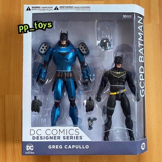 DC Collectibles GCPD Batman Jim gordon Designer Series by Greg Capullo โมเดลแบทแมน gcpd จิม กอดอน