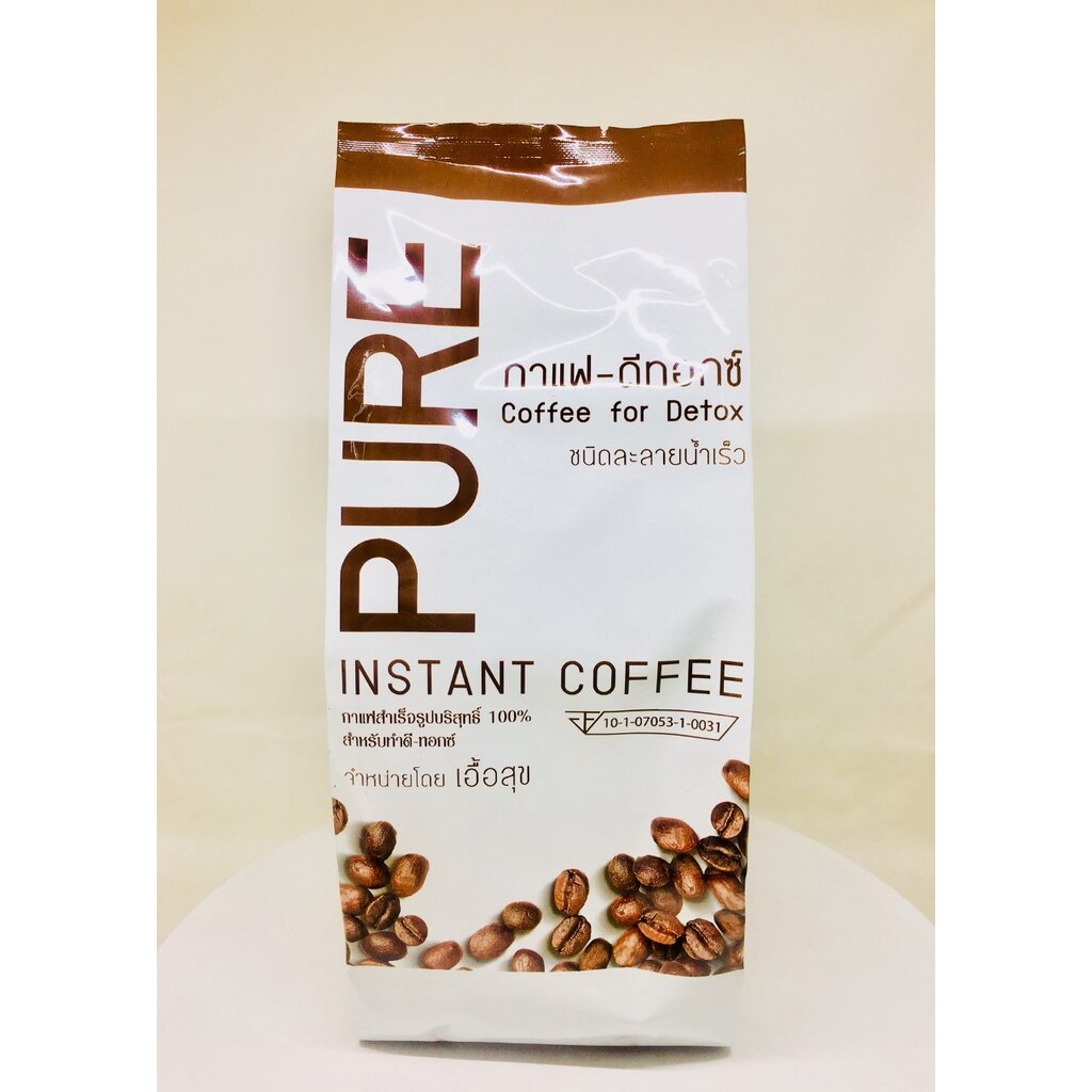 กาแฟดีท็อกซ์ Coffee For Detox Pure ขนาด 200กรัม | Shopee Thailand