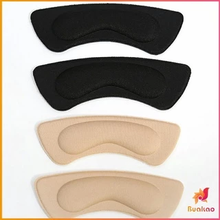 BUAKAO แผ่นกันกัด แผ่นกันรองเท้ากัด เนื้อนิ่ม ช่วยแก้รองเท้าหลวม 1 แพค ต่อ คู่ Sponge heel pad