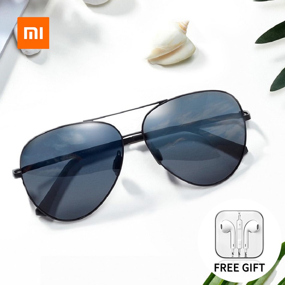 Xiaomi TS Nylon Polarized Sunglasses - แว่นกันแดดเลนส์ไนล่อนโพลาไรซ์ 【Free headphones】