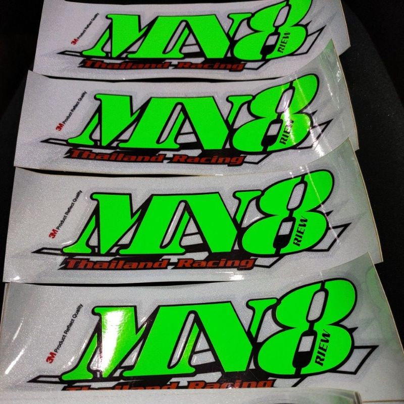 [INC4LF4 ลดเพิ่ม 20.-] สติ๊กเกอร์ MN8 3M อย่างดี