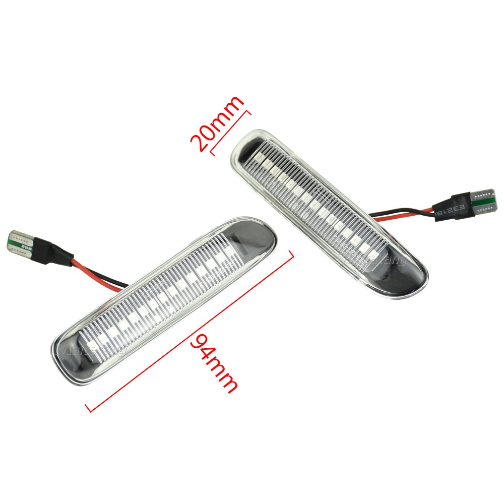 2 X Ampoules LED Blanc 6000K Pour Feux De Plaque BMW E36 - Compatibles CanBus - NEUVES