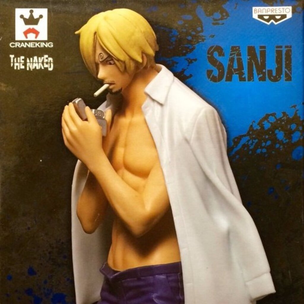 Sanji ของแท้ JP แมวทอง - The Naked Banpresto [โมเดลวันพีช]