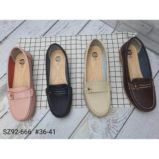 SZ92-666รองเท้าหนังแท้สีสวยลายน่ารักไซส์36-41