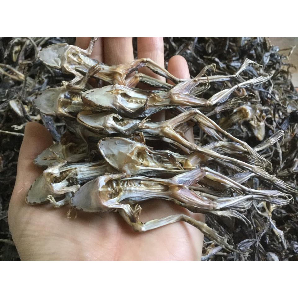 เขียดนาตากแห้ง ( 2 ) แพค   เขียดตากแห้ง  เขียดแห้ง เขียดนา  สด ใหม่ สะอาด ตากแห้งมาก รสชาติอร่