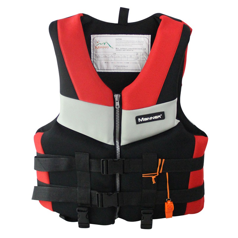 Life jacket adult portable ship professional fishing vest sea rig ...
