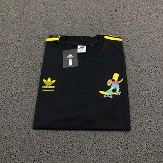 เสื้อยืด ADIDAS X THE SIMPSONS สีเหลืองดําพรีเมี่ยม