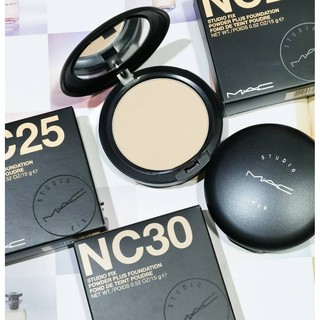 JUL02 ส่งฟรี MAC Studio Fix Powder Plus Foundation 15g แป้ง