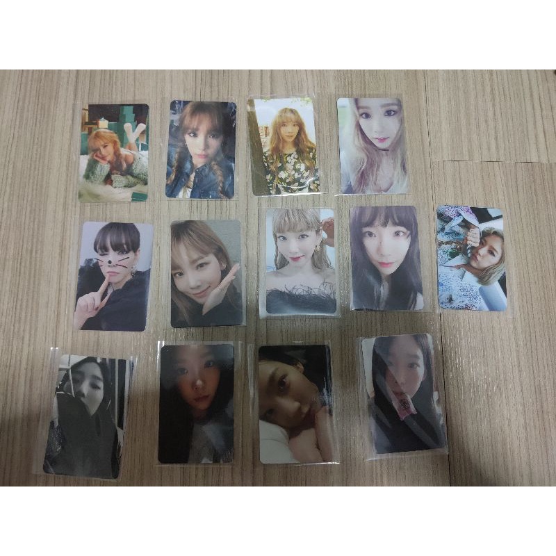 การ์ด snsd taeyeon แทยอนแท้