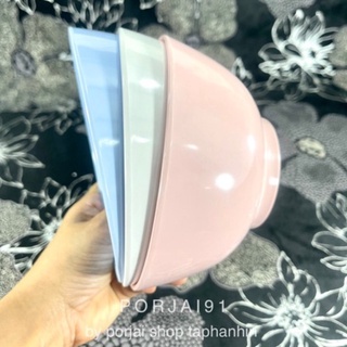 ชามแกง 6" นิ้ว #B6001-6 คละสี เมลามีนแท้(ราคาต่อ 1 ใบ)