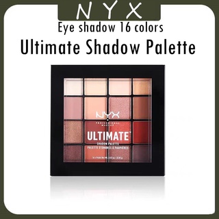 🚗พร้อมส่ง🚗NYX Ultimate Shadow Palette สี Warm Neutrals 16 สี