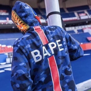 เสื้อแขนยาวBathing ape x Paris sain Germaine