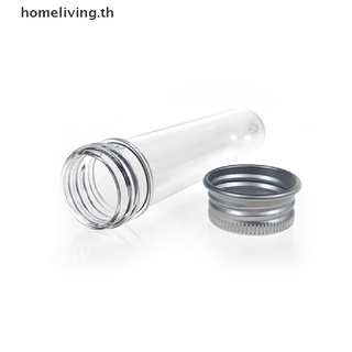 Home หลอดทดลอง PET พลาสติกใส ทรงกระบอก ขนาด 30 มล. เติมได้ สําหรับเก็บลูกอม หน้ากาก 10 ชิ้น