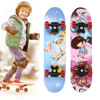 【ซื้อ 1 แถม 1】COD สเก็ตบอร์ด Skateboard ขนาด 80* 2 0ซม สำหรับมือใหม่ มืออาชีพ ลวดลายสุดคูล มีสไตล์ ของแท้