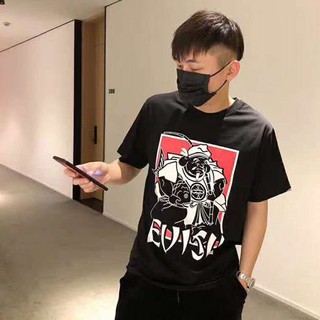 เสื้อยืด👕แขนสั้นแฟชั่นเกาหลีแขนสั้น ลายEvisu งานดีผ้าดี💯%  ส่งด่วน
