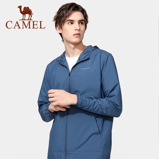 CAMEL Sun เสื้อแจ็คเก็ตระบายอากาศสําหรับผู้ชาย