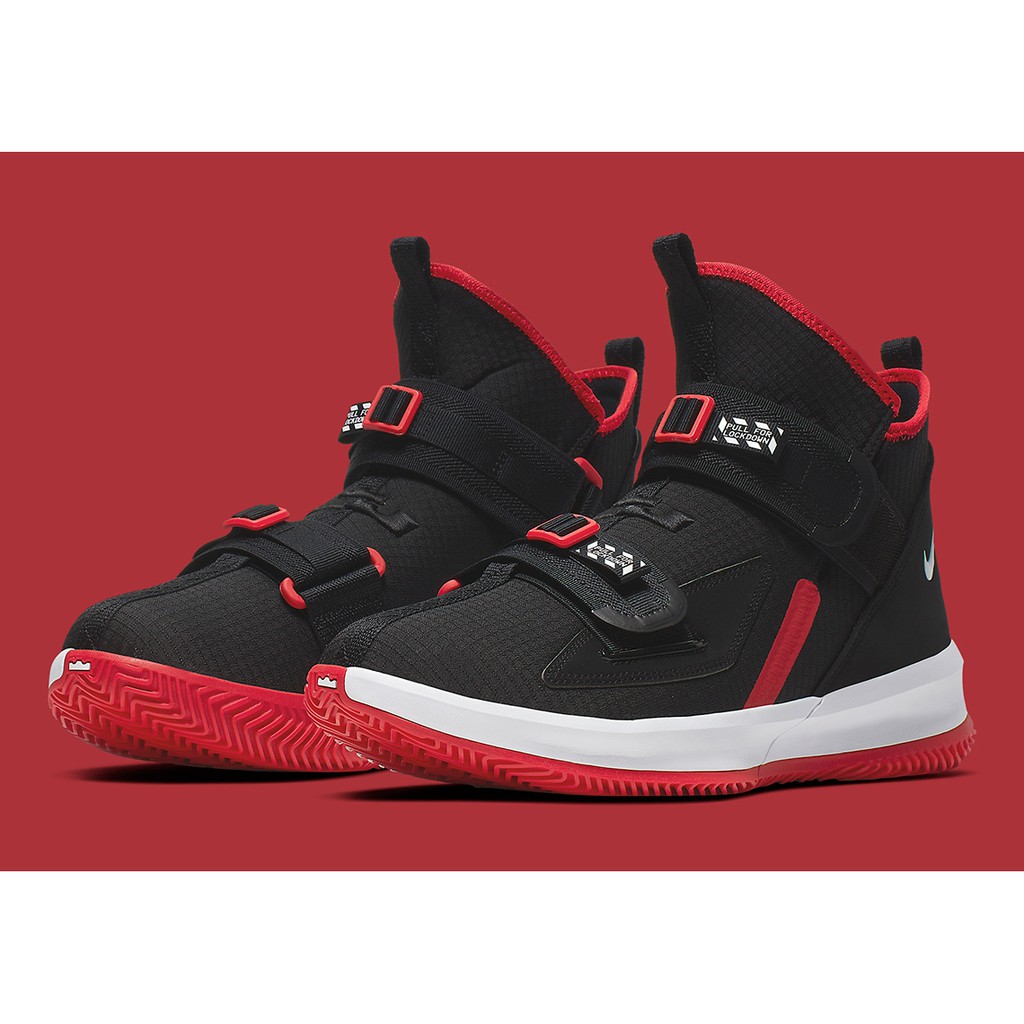 lebron soldier 13 red and white