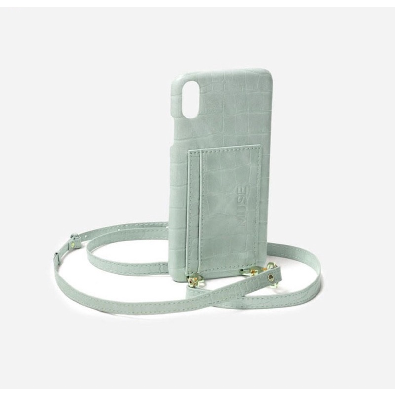 ส่งต่อเคส MUSE Strap Card Holder Phone Case มือสอง ไอโฟน XS Max