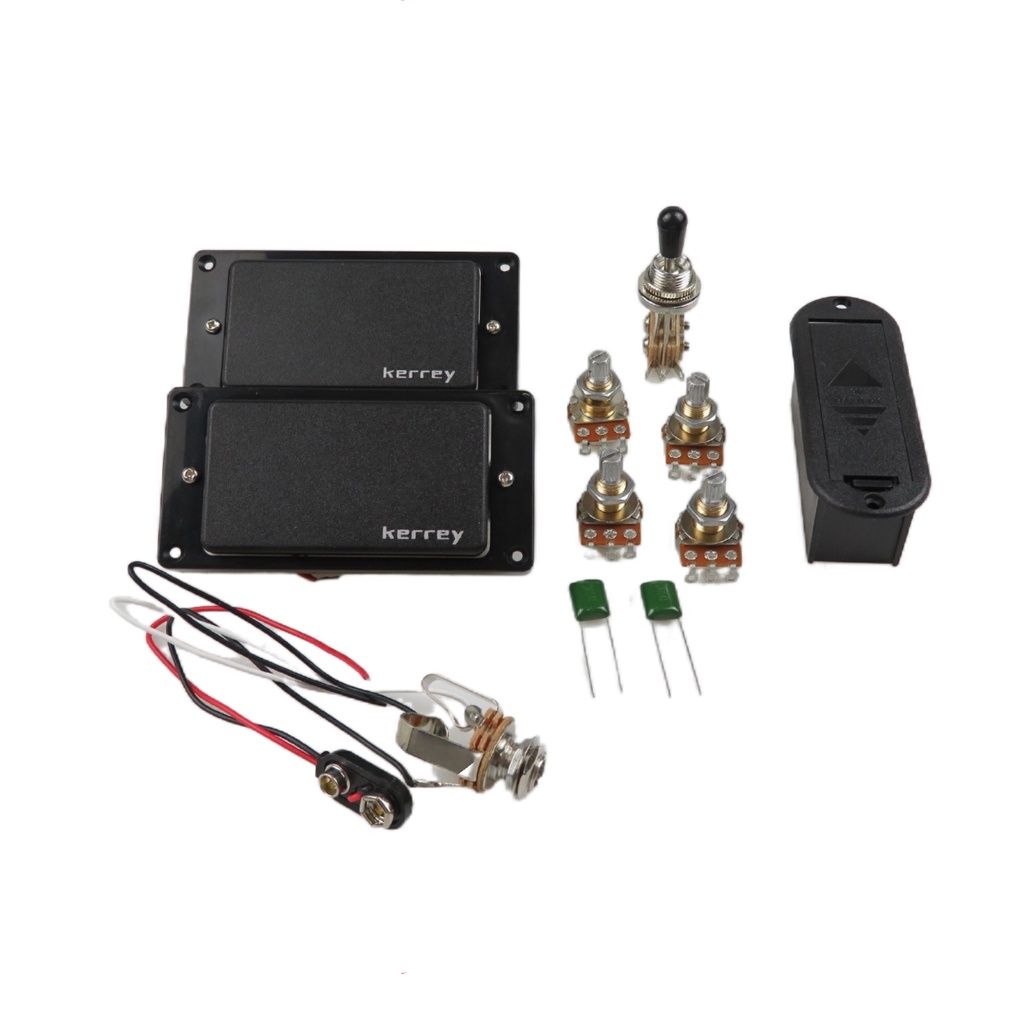 HS-EMG 81 85 Active pickup Humbucker Active 9V แหล่งจ่ายไฟแบตเตอรี่ ปิ๊กอัพกีตาร์ไฟฟ้า