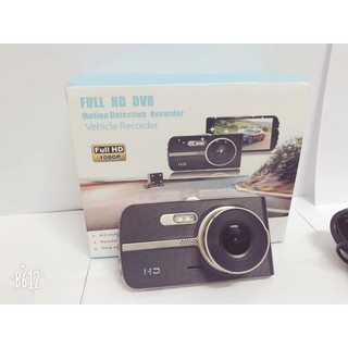 FULL HD CAR DVR 2กล้องหน้าหลัง กล้องติดรถยนต์กล้องหน้า พร้อมกล้องหลัง FHD 1080P รุ่น D125