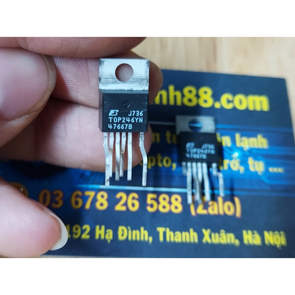 Power IC TOP246YN ใหม่ ของแท้ 100%! (เปลี่ยน Top243yn ได้ )