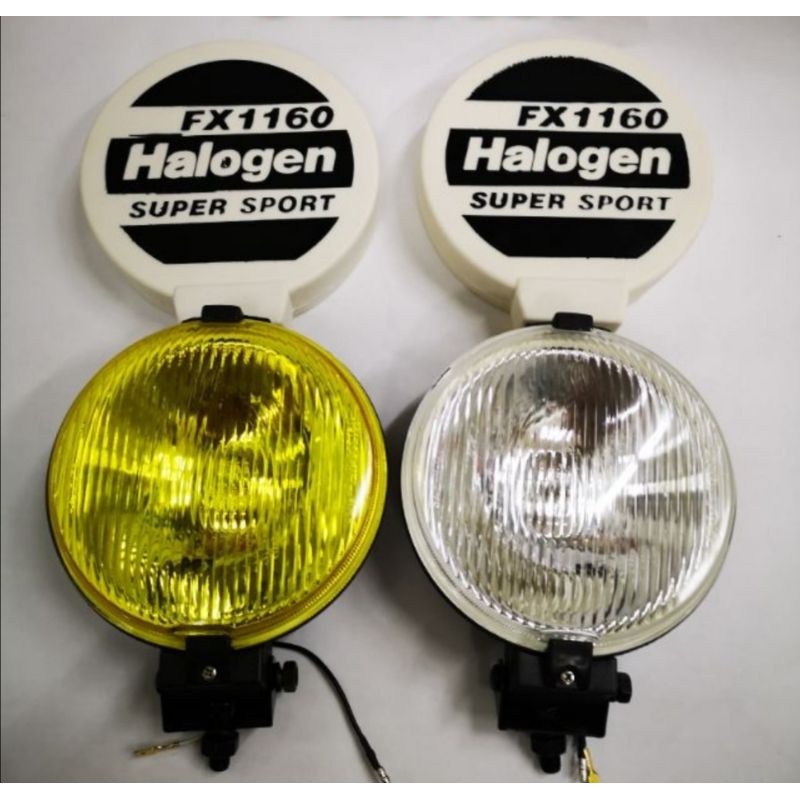 6 นิ้ว FX1160 Super Sport Halogen Spot Light ไฟตัดหมอกหลอดไฟสีขาวสีเหลือง 12V