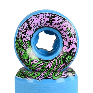 Slime Balls |  53mm 97a Vomit Mini ll White Blue Slime Balls Skateboard Wheels