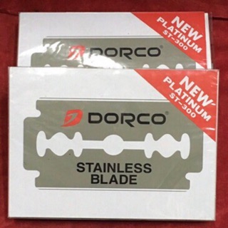 ใบมีดดองโก้ Dorco Stainless Blade กันคิ้ว โกนหนวด