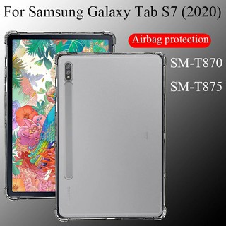 เคสใสนิ่มกันกระแทก  Samsung Galaxy Tab S7  ใสกันกระแทก ขอบมุม TPU