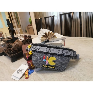 พร้อมส่ง Dont Miss! Kipling x Pac-Man Yasemina Fanny Pack กระเป๋าสะพายคาดเอวหรือคาดอกรุ่นใหม่คอลเลคชั