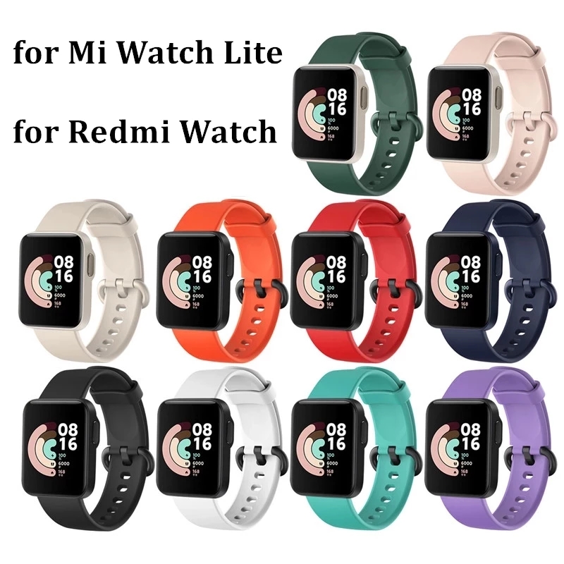 REDMI สายนาฬิกาซิลิโคนสําหรับ for Xiaomi Mi Watch Lite Smart Watch