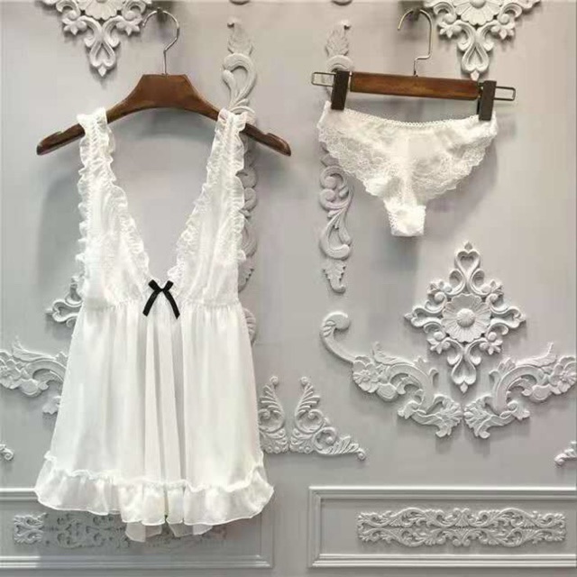 Angels wing babydoll maqueen ชุดชั้นในชุดราตรี