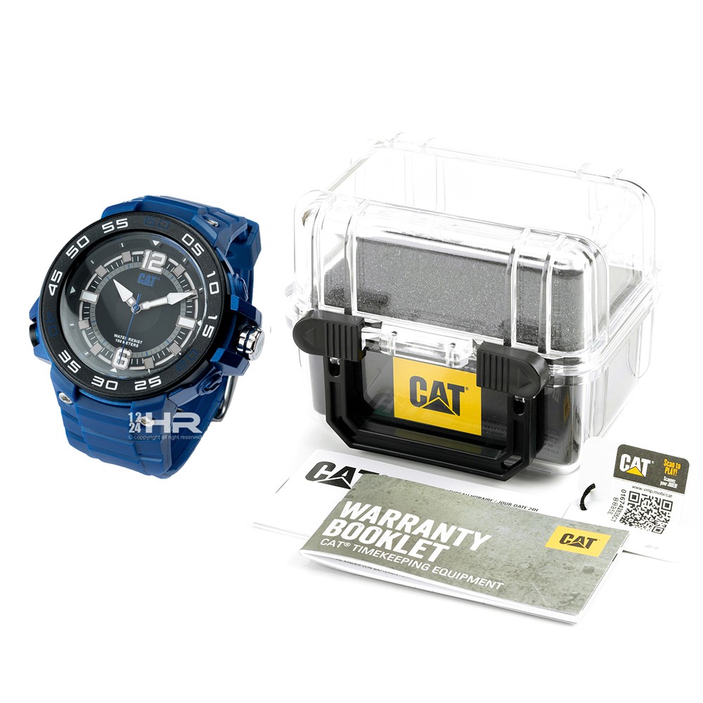 CAT นาฬิกา Caterpillar ผู้ชาย ของแท้ รับประกันศูนย์ไทย 1 ปี นาฬิกา CAT รุ่น P3 12/24HR