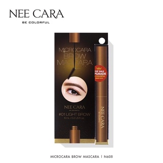 NEE CARA นีคาร่า มาสคาร่าคิ้ว  N608 NEE CARA MICROCARA BROW MASCARA