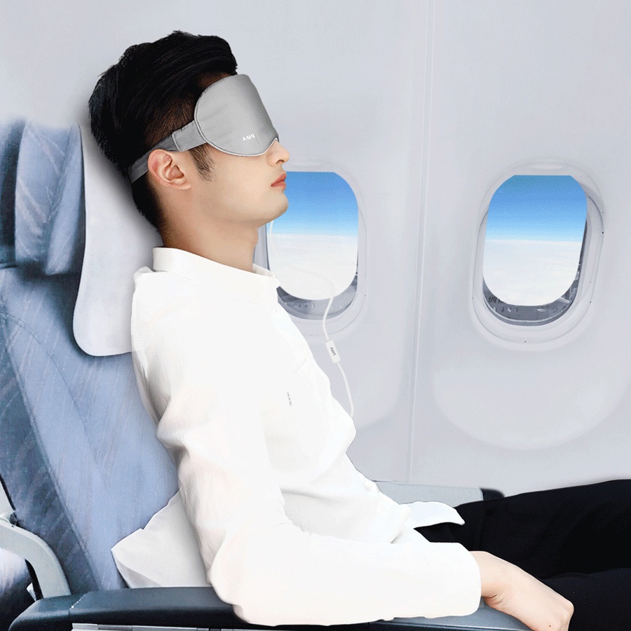 Xiaomi PMA Graphene Therapy Heated Eye Mask Silk Eye Patch บรรเทาความเมื่อยล้า Eye Massager สําหรับ Sleeping Travel
