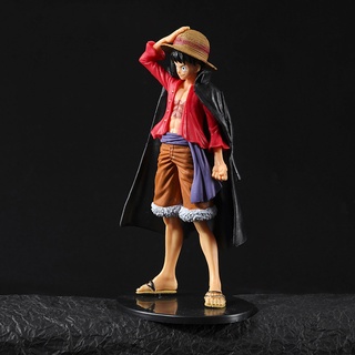 ใหม่ โมเดลฟิกเกอร์ PVC รูปการ์ตูนวันพีช Monkey D Luffy สีดํา ของเล่น ของขวัญ สําหรับเก็บสะสม 2022