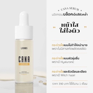 [พร้อมส่ง+ส่งฟรี] เซรั่มคาน่า CANA SERUM มีบัตรตัวแทน เซรั่มสมุนไพรเกาหลี ลดฝ้า ลดรอยดำ รอยแดง🌿 หน้าขาวใส