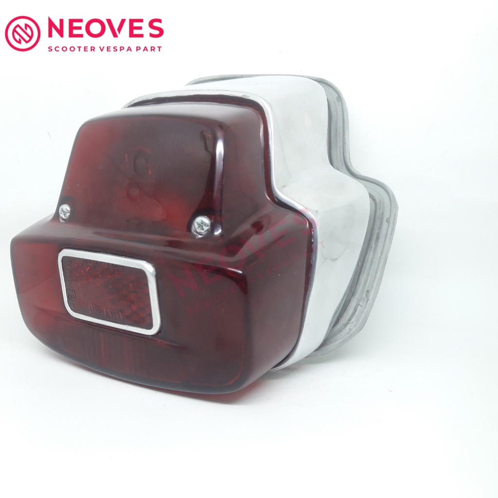 Vespa sprint super Rear Light Stop Lamp trapesium set siem