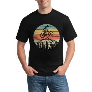 เสื้อยืด พิมพ์ลายการ์ตูนจักรยานเสือภูเขา Bmx Road Bike แบบสร้างสรรค์ สําหรับผู้ชาย