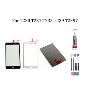 อะไหล่หน้าจอสัมผัส LCD แบบเปลี่ยน สําหรับ Samsung Galaxy Tab 4 T230 T231 T235 T239 T2397 SM-T230