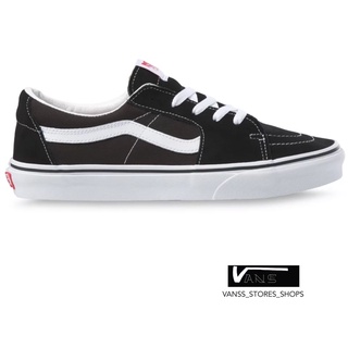 VANS SK8 LOW CLASSIC BLACK WHITE SNEAKERS สินค้ามีประกันแท้