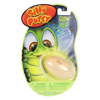 Artwork SILLY PUTTY CRAYOLA GLOW LUIT Stationary equipment Home use งานศิลปะ ซิลลี่ พัตตี้ เรืองแสงได้ (คละสี) CRAYOLA อ