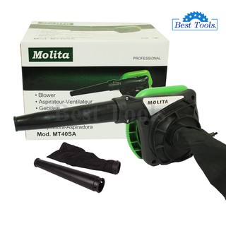 MOLITA เครื่องเป่าลม ดูดฝุ่น ล้างแอร์1200W รุ่น BC40SA พร้อมถุงเก็บฝุ่น