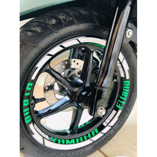 สติ๊กเกอร์ขอบล้อ Grand Filano สะท้อนแสง - รูปที่ 6