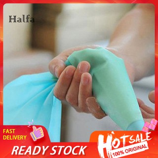 CF❋ 3 Sizes Silicone Reusable Icing Piping Cream Pastr1y Bag DIY Cake Decorating Tool